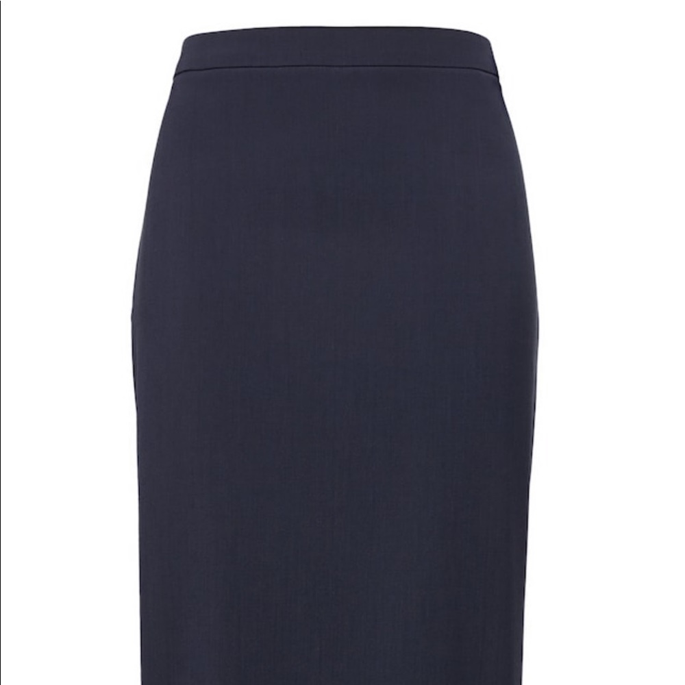 Banana republic navy suit pencil skirt - worn once